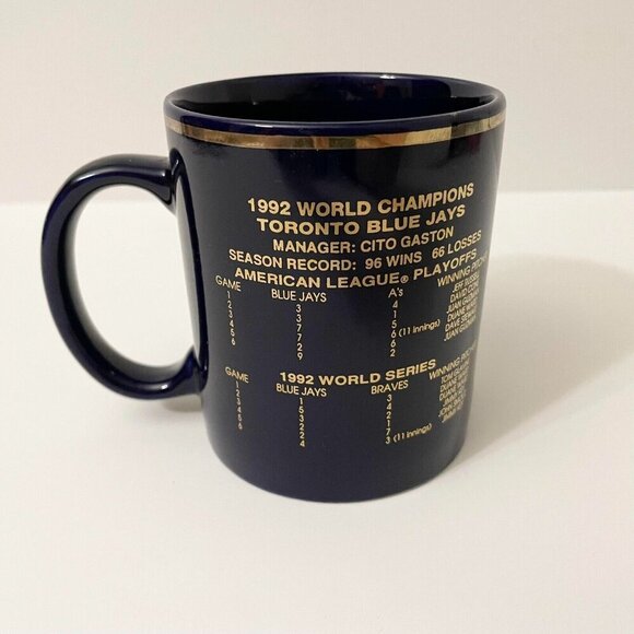 Vintage 1992 Toronto Blue Jays World Champions Coffee Mug - Picture 12 of 16
